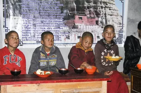 Ecole Monastique à Jhong - Nepal