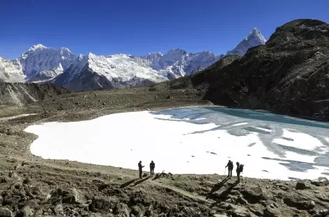 Lac au Kongma La - Népal