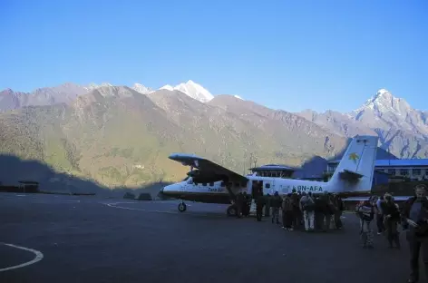 Piste à Lukla - Népal