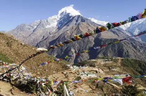 Namche et le Thamserku - Népal