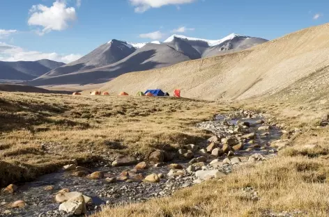 Camp d'altitude - Népal Mustang