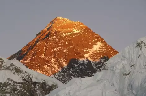 Soleil couchant sur le toit du monde - Népal