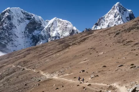 En direction de Dzongla - Népal