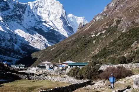 Thame, le monastère dans la montagne - Népal