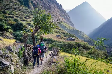 Entre Chumling et Chokhang Paro Tsum vallée- Népal