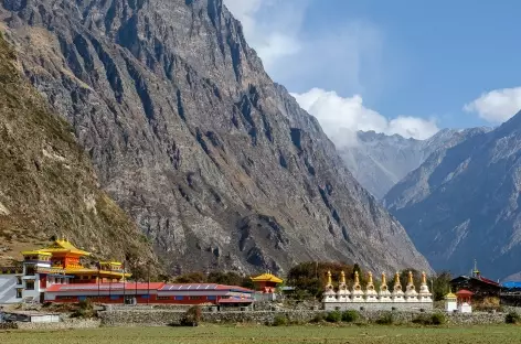 Monastère de Lamagaon Vallée de Tsum- Népal