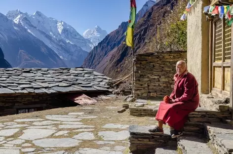 Mu Gompa Vallée de Tsum- Népal