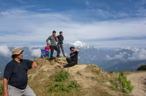 Entre Barpak et Larpak Manaslu- Népal