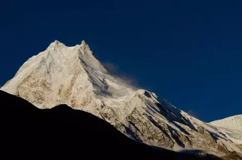 Manaslu depuis Syala -Manaslu Népal