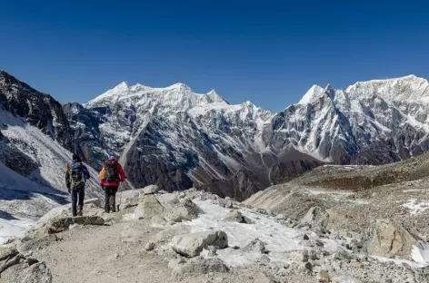 Après le Larkya pass -Manaslu Népal
