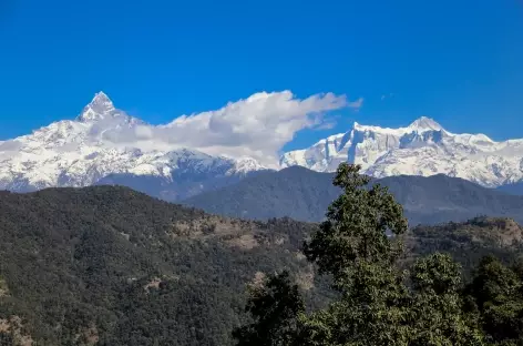 Machhapuchhare et Annapurna 2