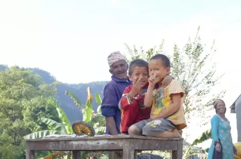 Joyeux portraits près de Bandipur - 