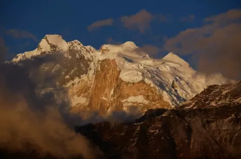 Ghorepani coucher de soleil