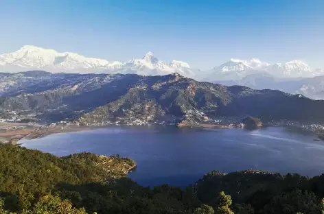 Lac de Pokhara 
