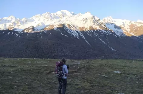 Lever de soleil - Langtang