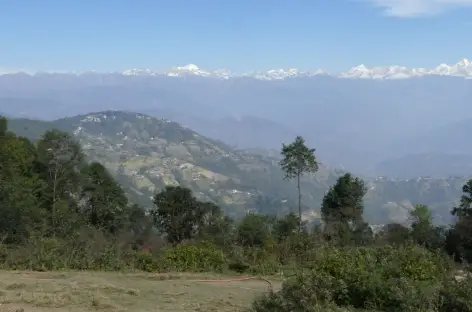 Vue sur l'Himalaya - Nagarkot