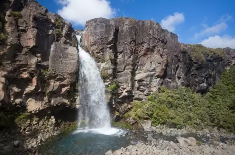  Les chutes de Taranaki, massif du Tongariro - Nouvelle Zélande