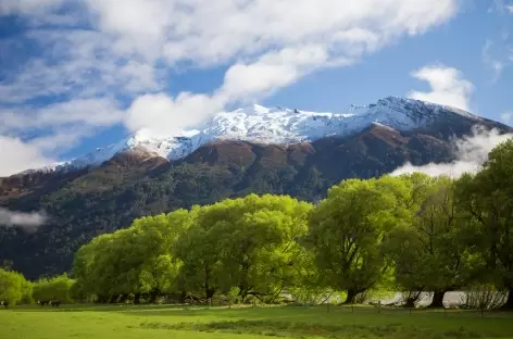 Montagnes du massif d'Aspiring - Nouvelle Zélande