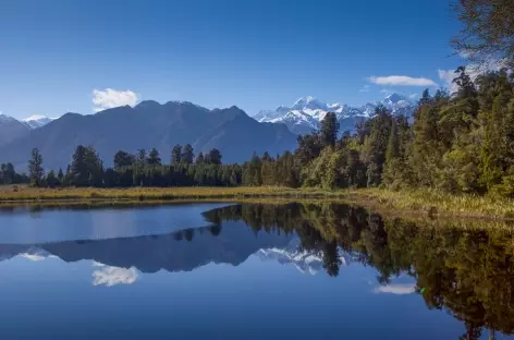 Lac miroir de Matheson - Nouvelle Zélande