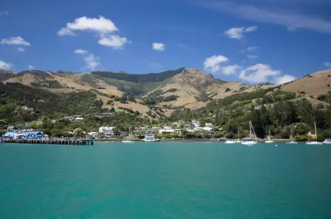 Baie d'Akaroa, péninsule de Banks - Nouvelle Zélande