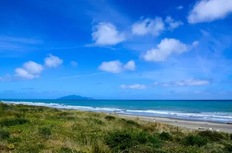 Otaki Beach, sur la côte de Kapiti - Nouvelle Zélande