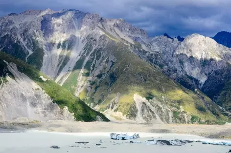 Glacier Tasman et ses icebergs - Nouvelle Zélande