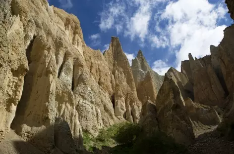 Falaises d'argiles de Clay Cliffs, Omarama - Nouvelle Zélande