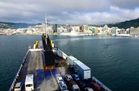 Traversée en ferry entre Wellington et Picton - Nouvelle Zélande