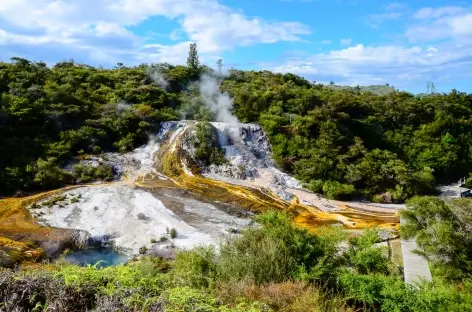 Site géothermique de Orakei Korako - Nouvelle Zélande