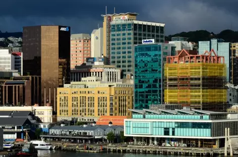 Centre-ville de Wellington - Nouvelle Zélande