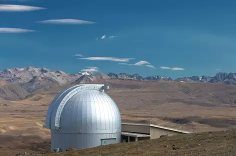 Observatoire au sommet du Mt John à Tekapo - Nouvelle Zélande 