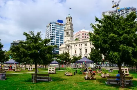 Centre-ville d'Auckland - Nouvelle Zélande - 