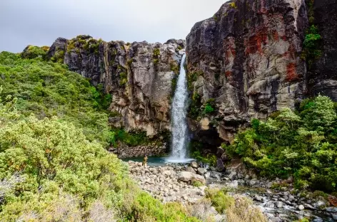 Taranaki Falls, massif du Tongariro - Nouvelle Zélande