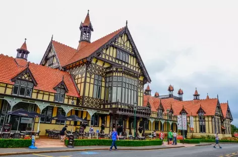 Edifice du Bath House à Rotorua - Nouvelle Zélande