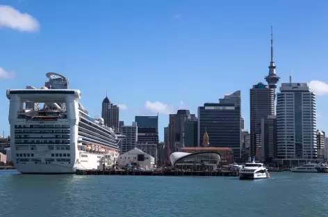 Départ d'Auckland - Nouvelle Zélande