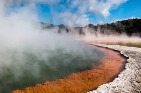 Wai-o-Tapu, Champagne Pool - Nouvelle Zélande - 