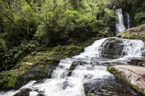 Mc Lean Falls, côte des Catlins - Nouvelle Zélande