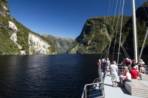 A bord du Fjordland Navigator - Nouvelle Zélande