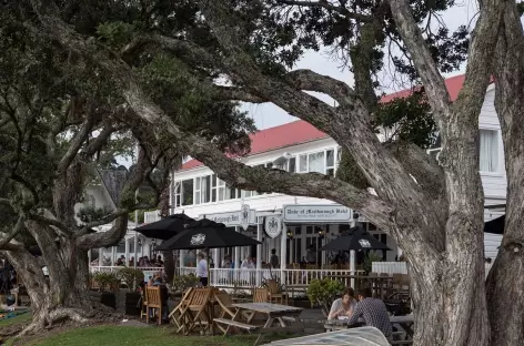 Russell, sur le port - Nouvelle Zélande