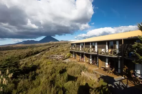 Le Skotel et le Mt Ngauruhoe - Nouvelle Zélande