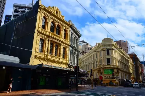 Centre-ville de Wellington - Nouvelle Zélande