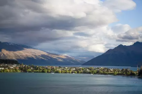 Queenstown et le lac Wakatipu - Nouvelle Zélande