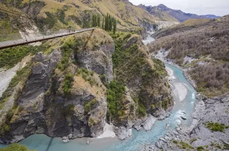bd Skippers canyon, ile du sud, Nouvelle-Zélande - 