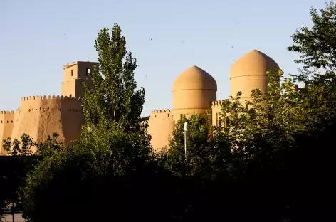 Khiva, les remparts de la vielle ville - Ouzbékistan