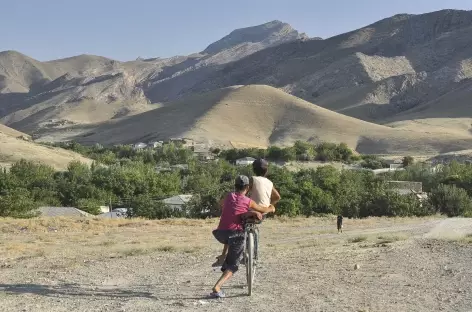 Arrivée dans la vallée de Sob - Ouzbékistan