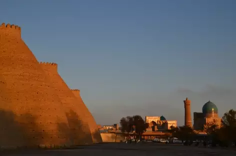 Coucher de soleil sur l'Ark, Boukhara