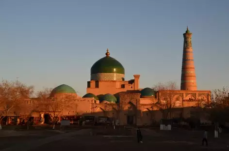Coucher de soleil sur Khiva - 