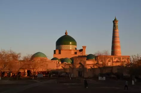 Coucher de soleil sur Khiva