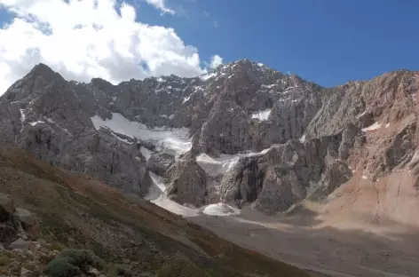 Trek > Col Munora (3460 m) > Obisafed (2600 m) > Nagnut (2700 m)