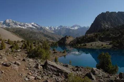 Trek > Lac Khazor Tchashman (2400 m) > Col Tovasang (3280 m) > Rivière Sarimat (2650 m)